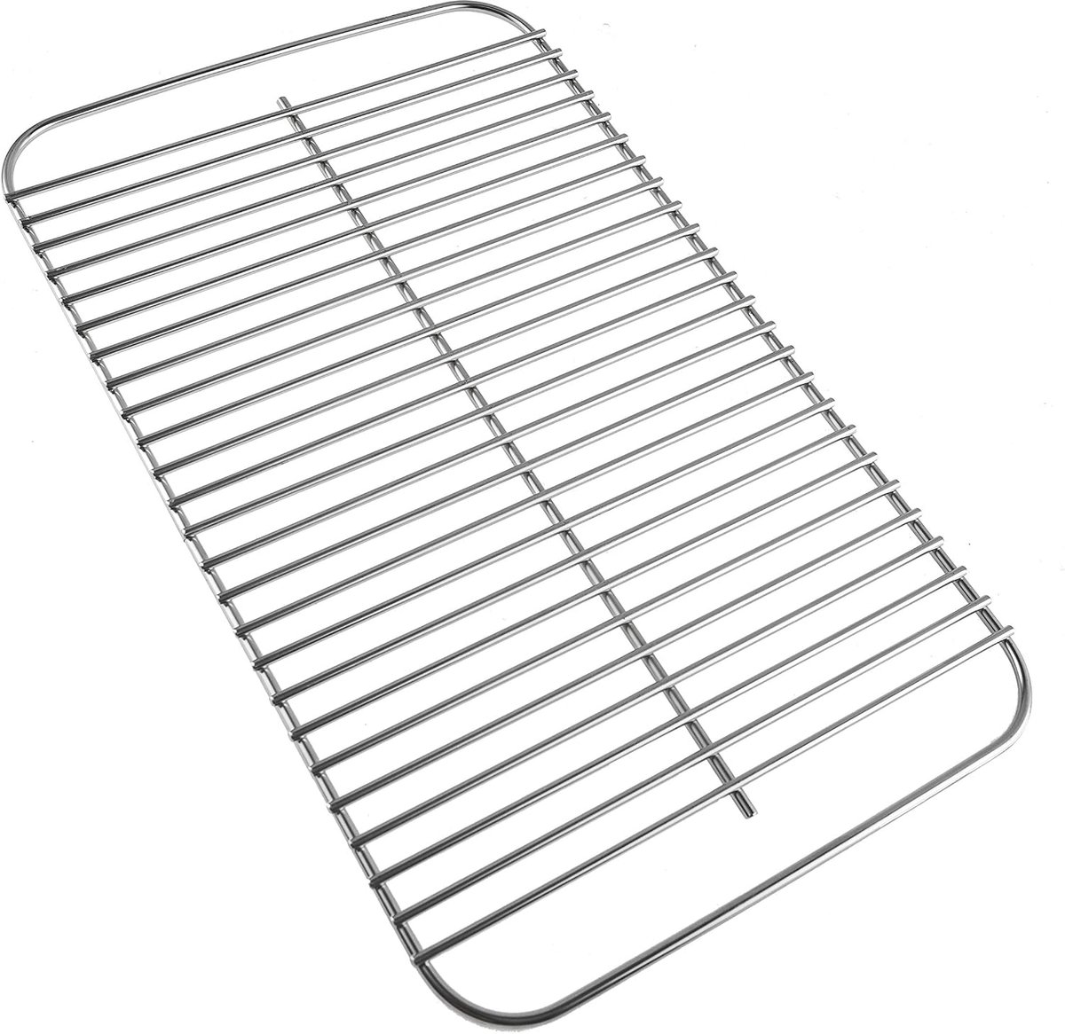 Roestvrijstalen grillrooster voor Weber Go-Anywhere houtskool- en gasgrill, vervangt 70211, 3634, 67195, 40,6 x 25,4 cm