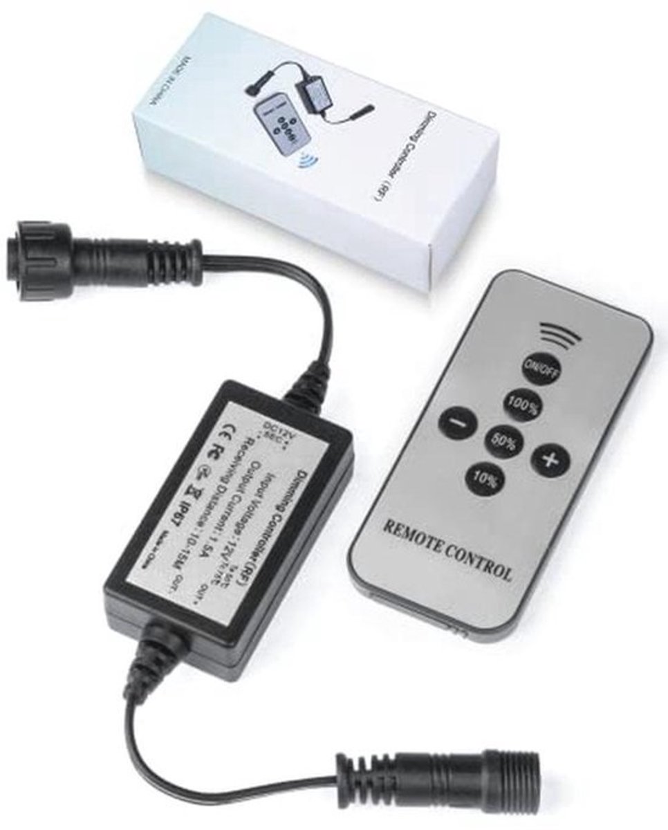 LED Deck Lights Dimmer met Draadloze Afstandsbediening - Waterdichte Verlichting voor Buiten