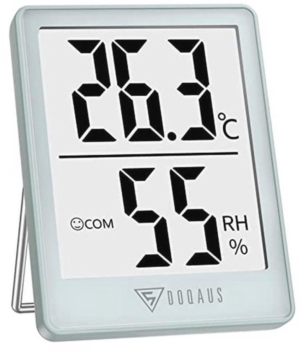 Digitale Thermo-Hygrometer Binnen Thermometer en Hygrometer voor Temperatuur en Luchtvochtigheid