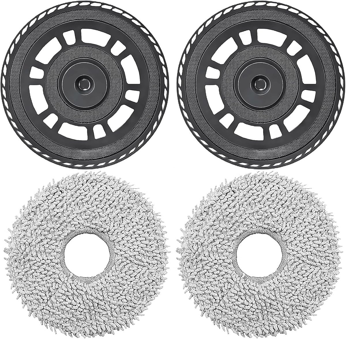 Dweilen met reservehouder, accessoires voor Dreame L10s Pro Ultra Heat, L40s Ultra AE, X40 Ultra Complete, L10s Ultra Gen 2, L40s Ultra CE, X40 Ultra, X40 Master, L40/L20 Ultra, L20 Ultra Complete