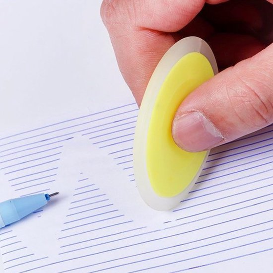 Gummen, Praktische Siliconen Gummen, Dagelijkse Schrijfcorrectie Tools Voor Studenten, Geschikt Voor Het Wissen Van Gel Pen Handschrift. — afbeelding 3