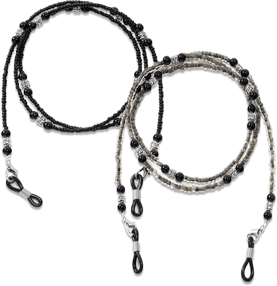 Stijlvolle en Functionele Bead Chains voor Zonnebrillen en Brillen | Acryl Kralen Brillenkoord | Handige Oplossing voor Draagcomfort en Decoratie rondom de Hals voor Vrouwen