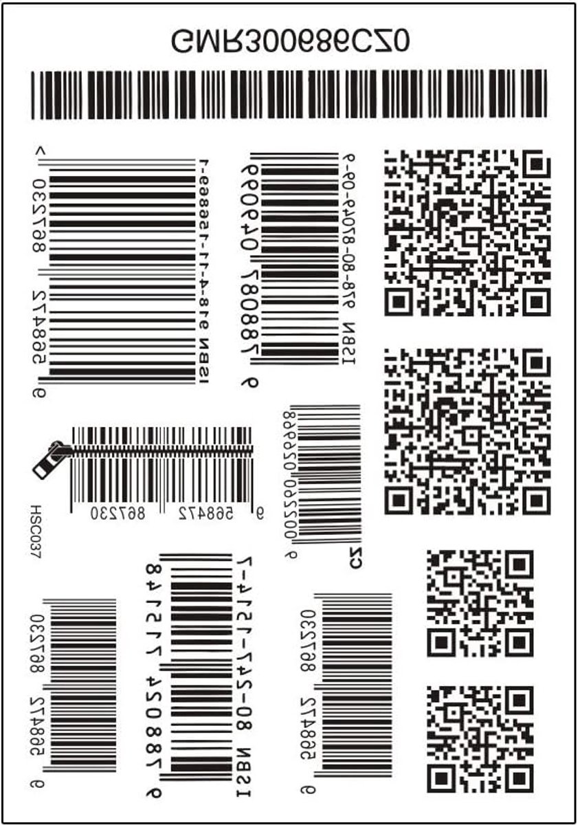 QR Code Tattoos Fake Tattoo HSC037