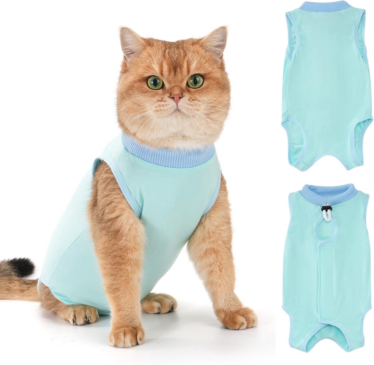 Herstelpak voor katten na operaties, mint (M)