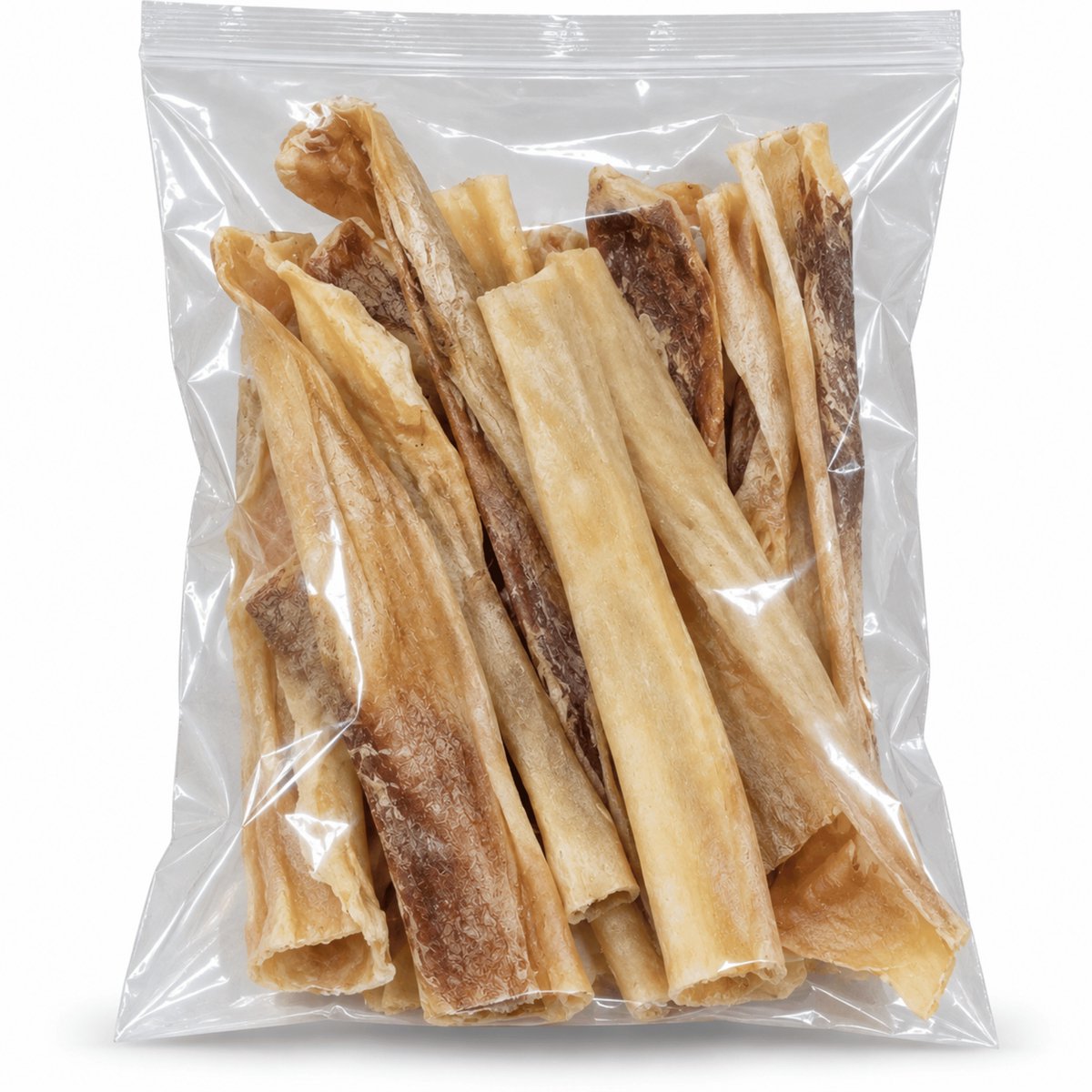 BREERs Hondensnack geitenkopshuid luchtgedroogd, hypoallergeen, Kauwsnack van 100 % geit, Mono-eiwit, 1 kg
