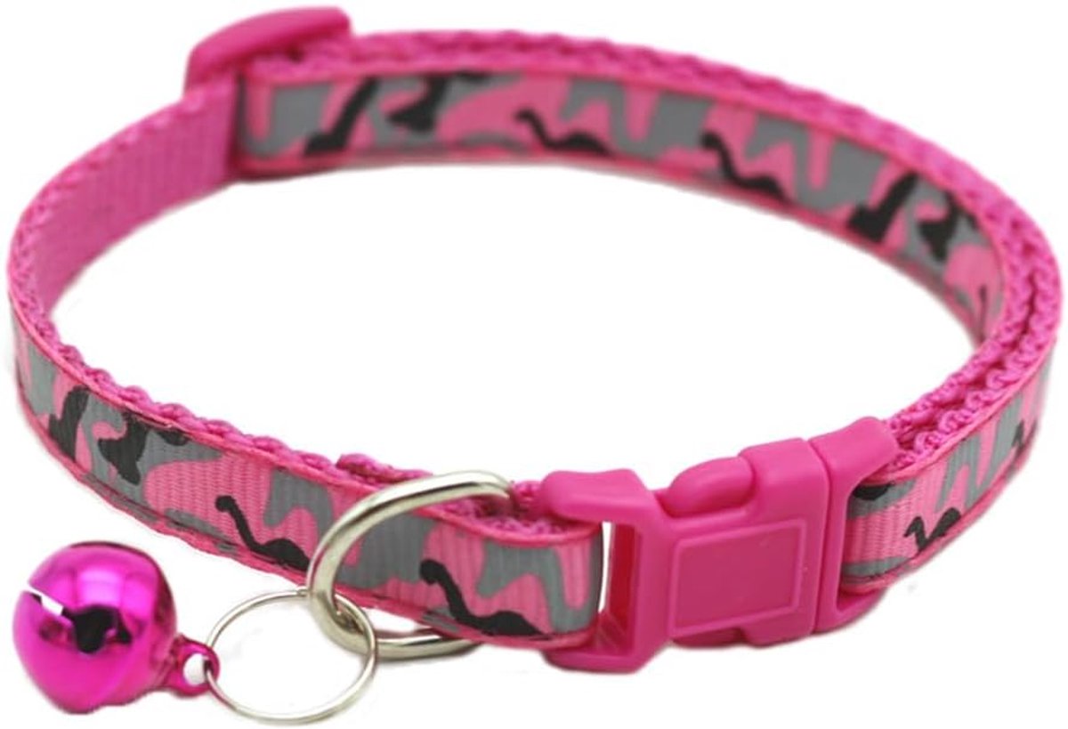 Kattenhalsband met Belletjes - Roseo