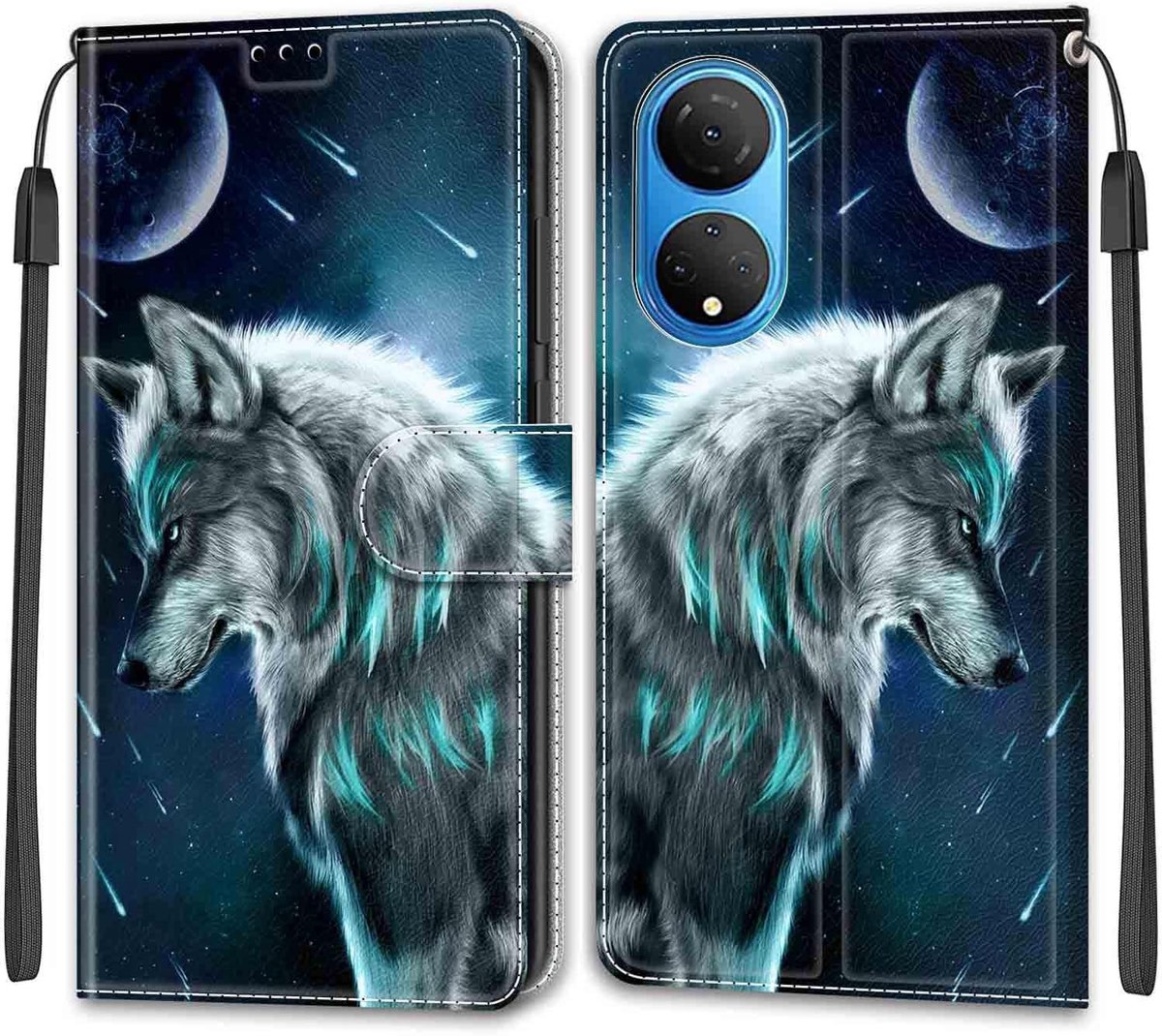 Hoes voor Honor X7 / Honor Play 30 Plus, Wolf