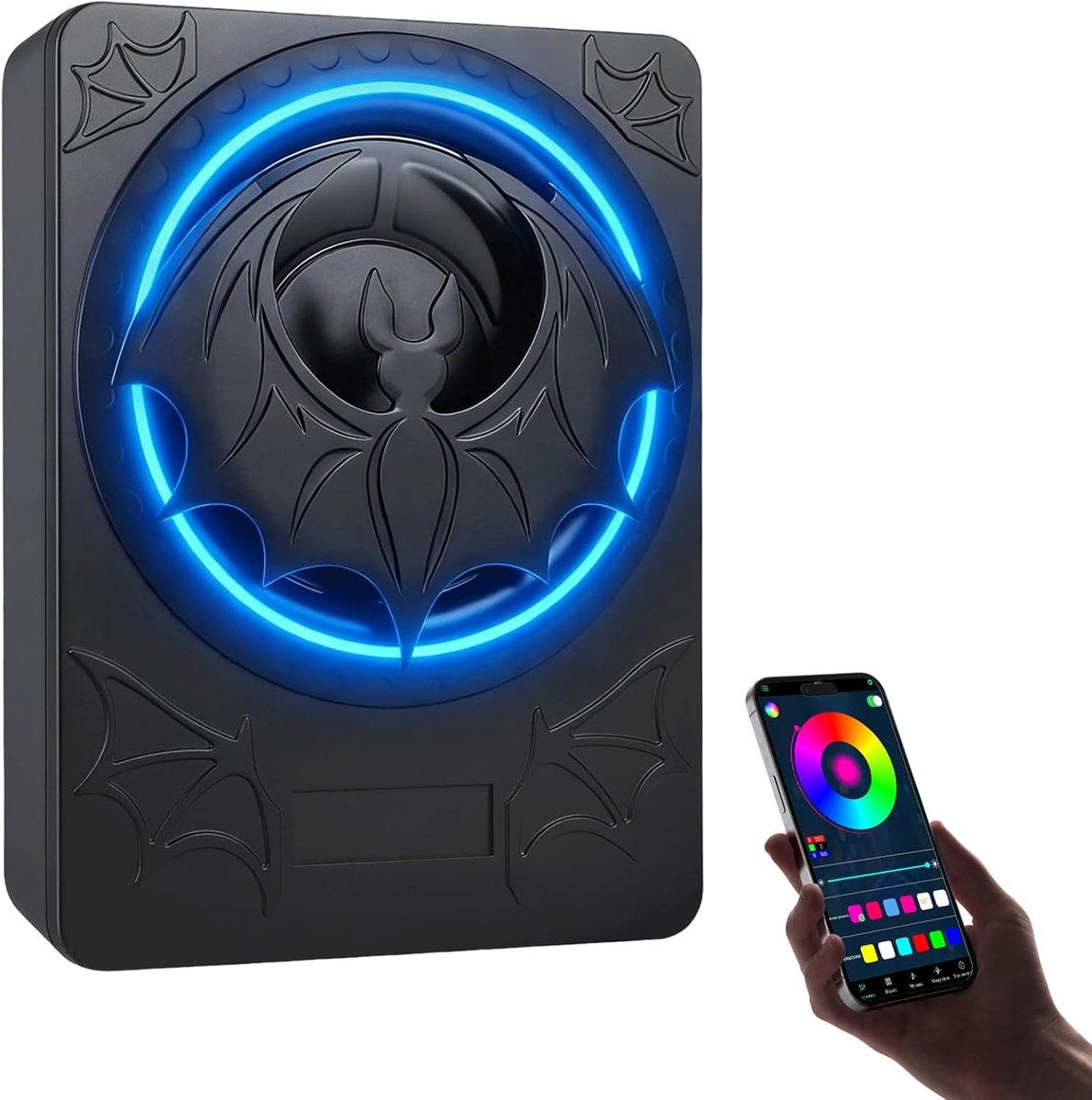 Actieve subwoofer voor auto 10 inch - onder de stoelen monteerbaar - maximaal vermogen 1200 W - ShopVlot