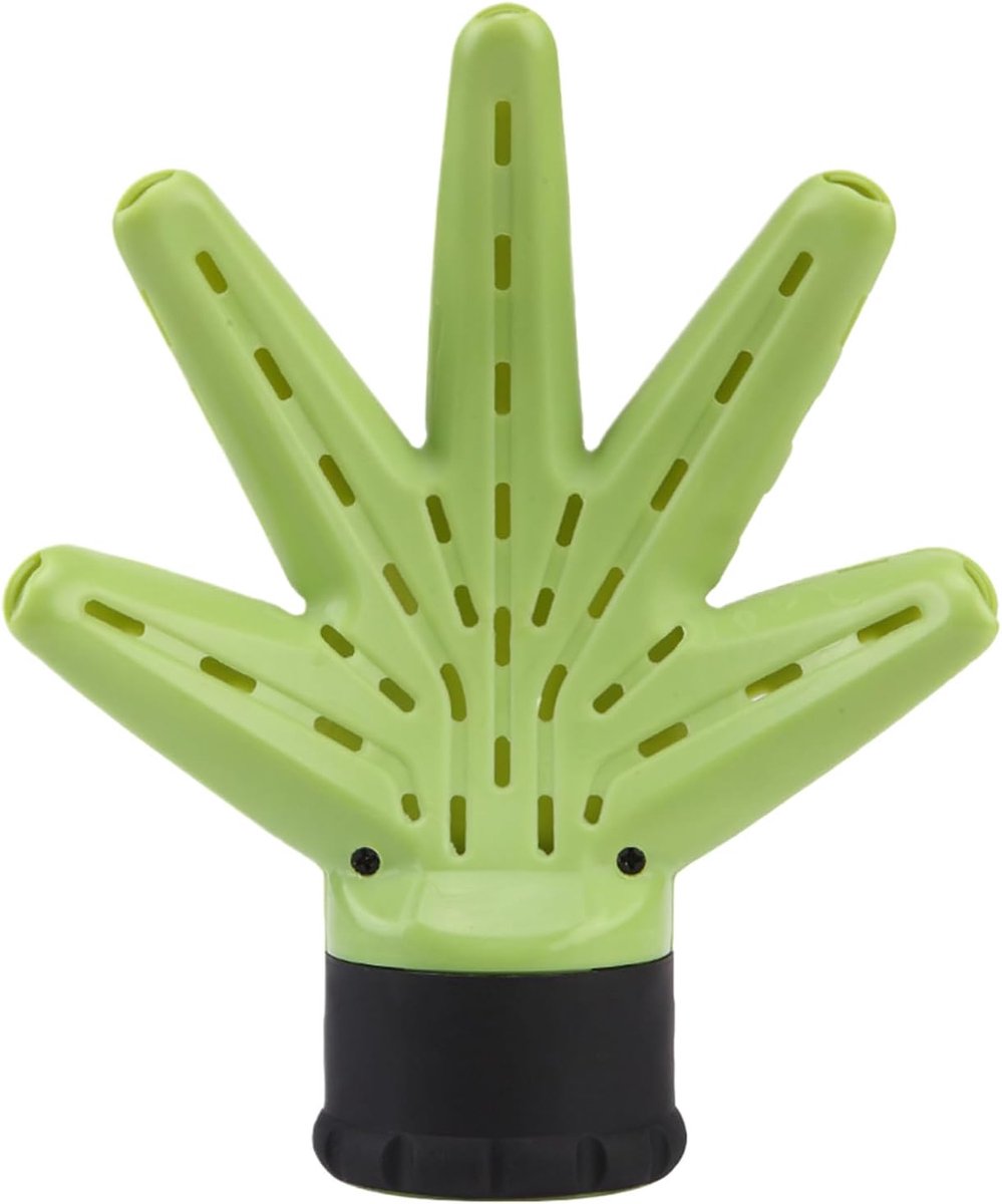 Schattige handvormige föhnhoes, haardiffuseraccessoire, föhndiffuser, draagbaar handpalmvormig ontwerp, vermindert pluizig haar en versterkt krullen, 7,87 P