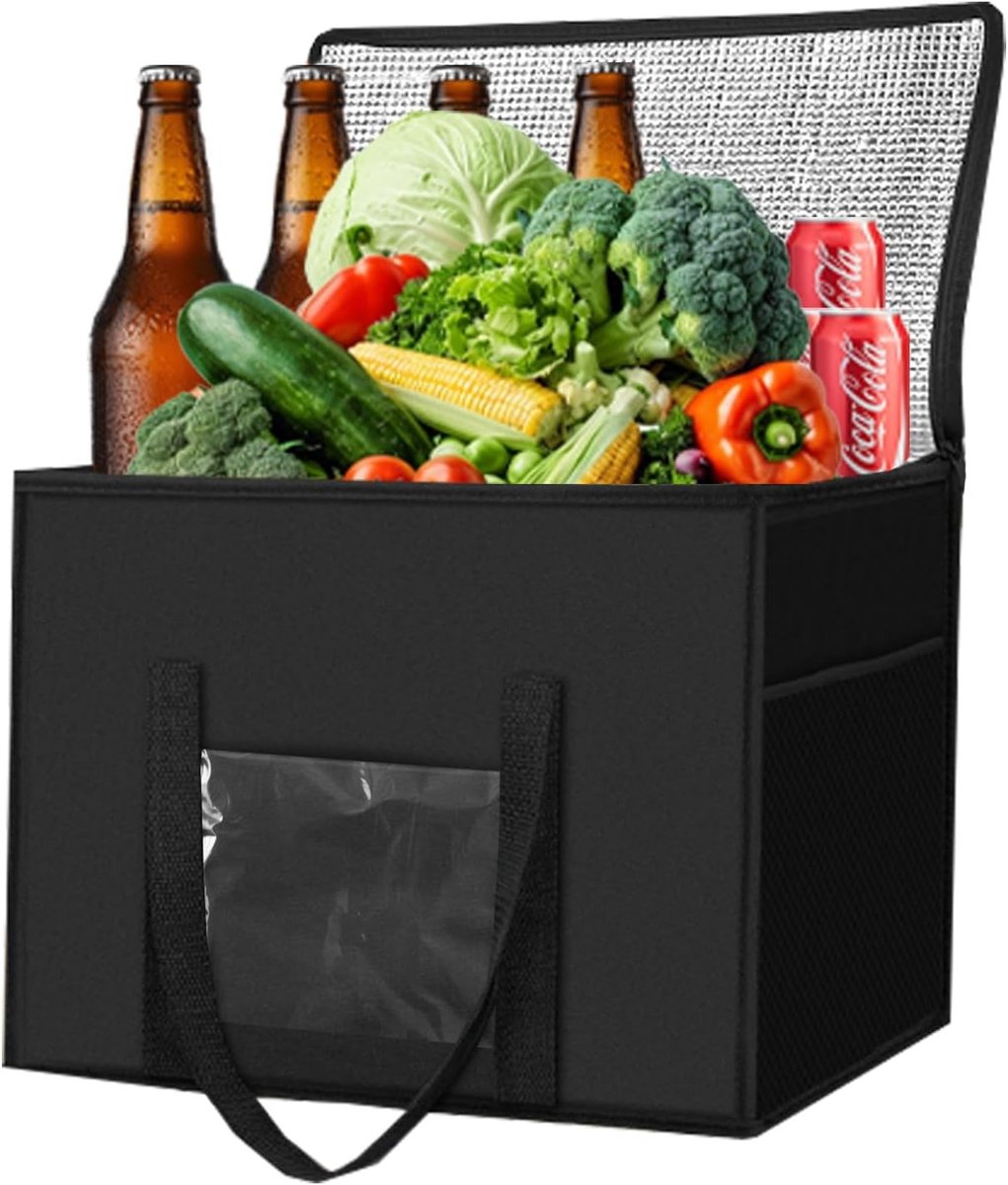 Vouwbare koelers met versterkte bodem, ideaal voor picknicks, strand en kamperen, 50 liter