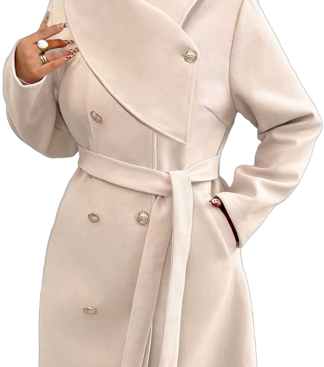 Currero Winterjas Parka Dames Lange Jas Dames Wintermantel Overjas Gewatteerd Waterdicht Winter Stijlvol Mantel Vrouwen Volwassen Abrikoos