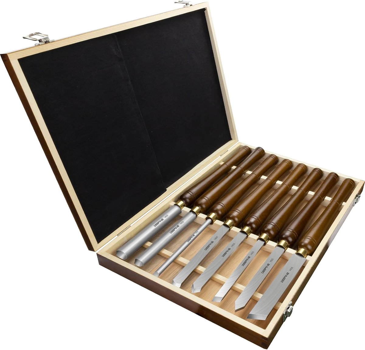 Draaien Gereedschap Draaibank Beitel Kit Met Beuken Handvat