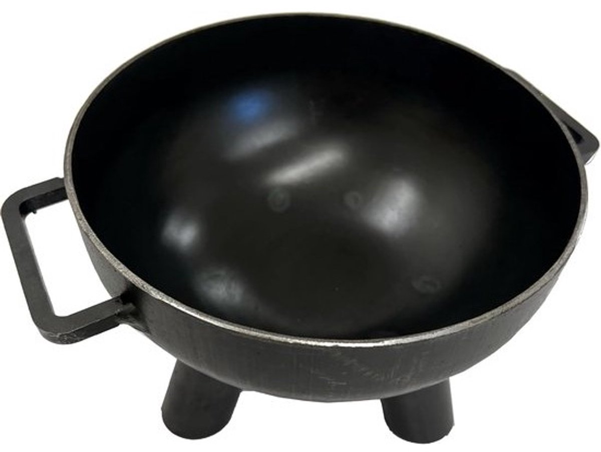 Set van 3 Mini Decoratieve Vuurkorven voor Buiten en Binnen - Metaal - Diverse Maten