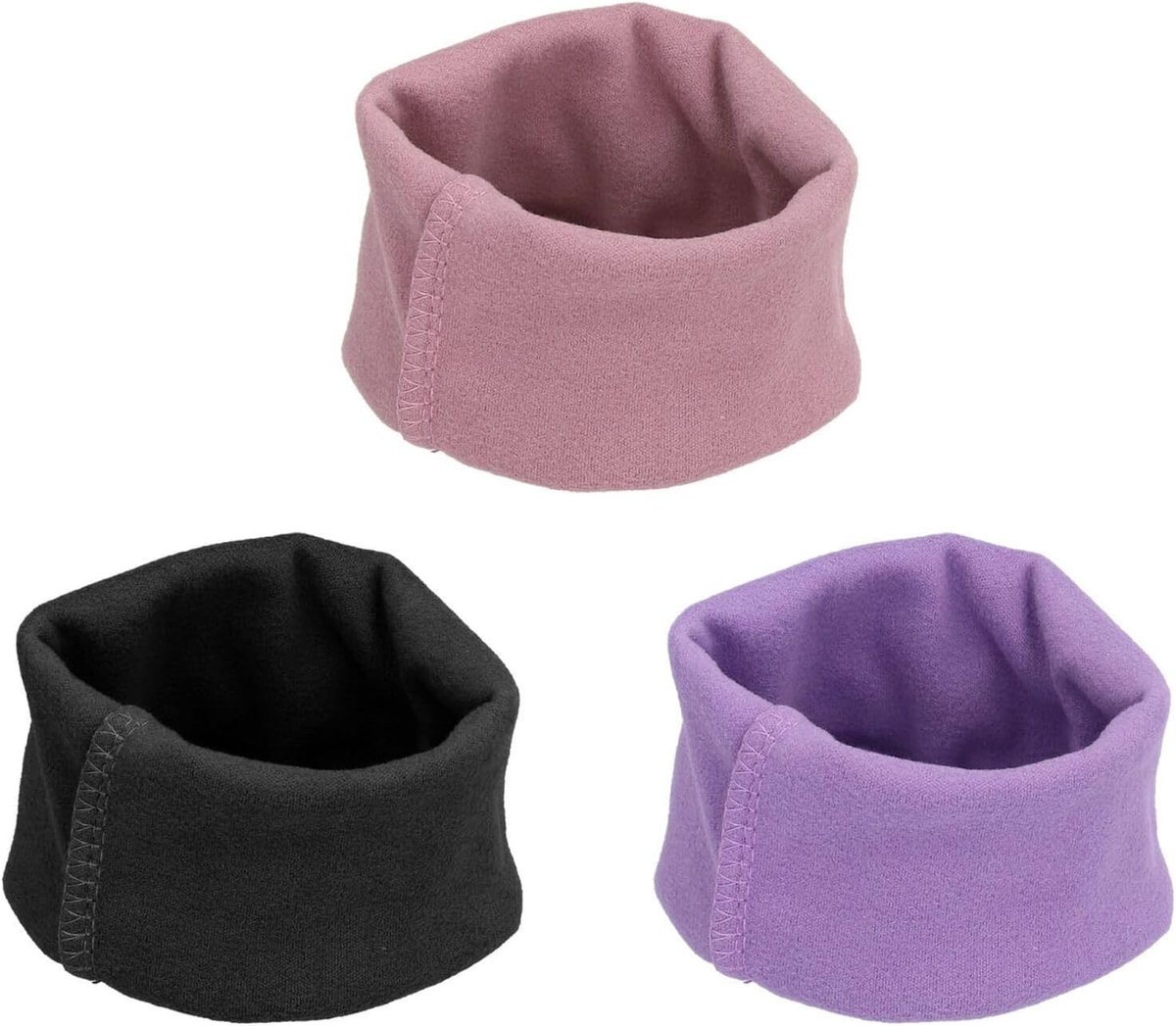 3 PCS Bescherm de oren van je hond met onze zachte katoenen oorbeschermers - voor warmte, schoonheid en ontspanning