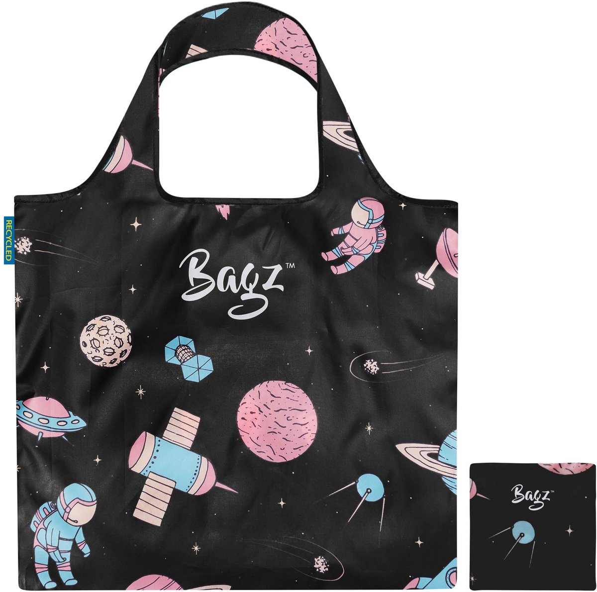Bagz Cosmic World Opvouwbare Boodschappentas
