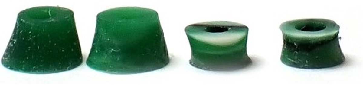 Fingerboard Bushings 78A Swirl Witte Groen Zwart voor Onderstel