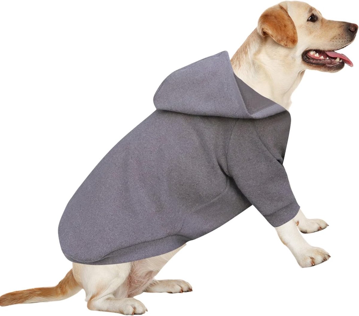 Hoodies Voor Honden Hond Sweatshirt Chihuahua Hoodie, Warm en Lichtgewicht, Elastisch Met Een Zachte Textuur, Gemakkelijk Te Dragen en Heldere Kleuren (Grijs, 5XL)