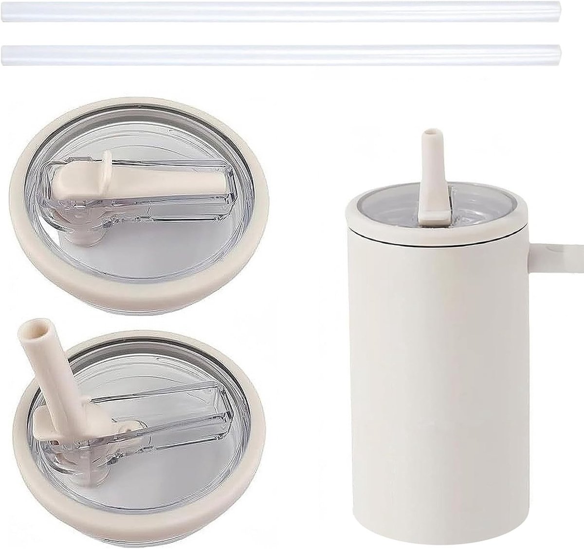 Vervangend lekvrij flipdeksel voor 40oz tumbler met rietje - Ideaal voor dagelijks gebruik, buitenactiviteiten en picknicks
