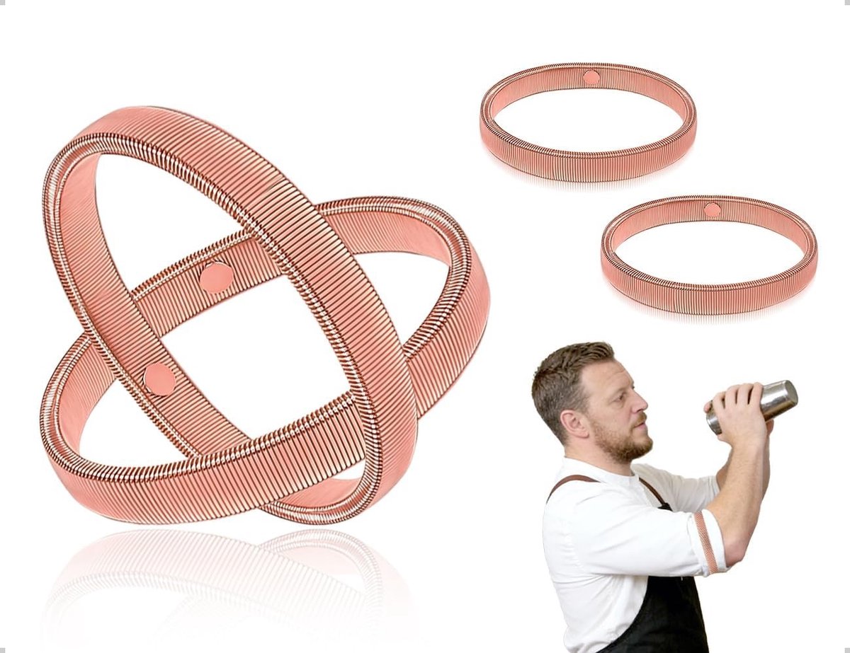 Elastische beha's met mouwen van metaal voor heren en dames, perfect voor sport, werk en reizen in roségoud
