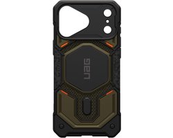 UAG Monarch Pro Backcover geschikt voor Apple iPhone 18 Pro Max / 17 Pro Max - Kevlar Element Green