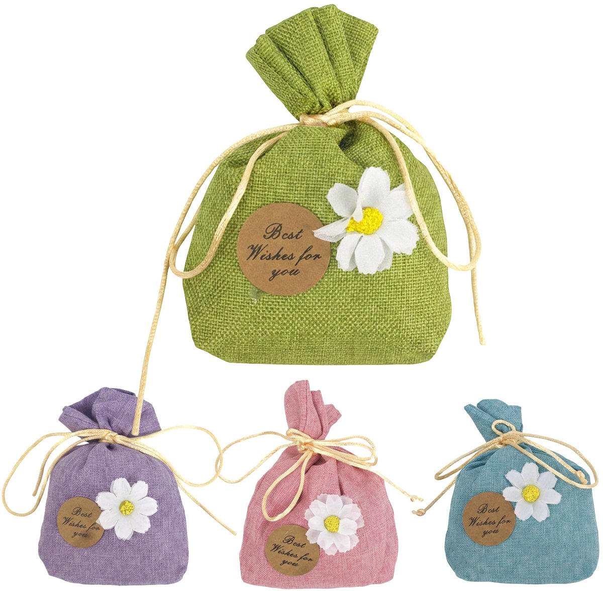 Geurzakjes Linnen Geurzakjes - Vanille - Verfrissend aroma - Ideaal voor in huis - ShopVlot