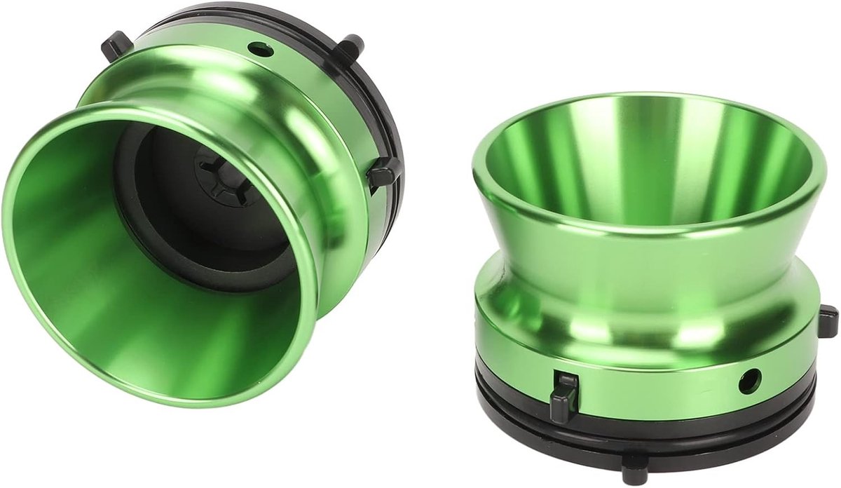 1 Paar Polished Aluminium Hub Adapters voor 10 Inch Opener, Universele Oplader voor Studer, ReVox, Akai en Teac