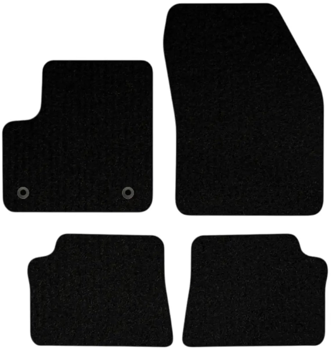 Automatten Fiat 600e 2023-2026 - Velours - Perfecte pasvorm - 4-delig