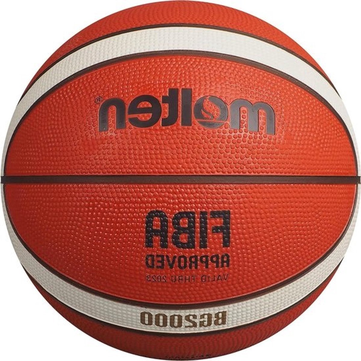 Basketbal oranje/ivoor maat 5 - Europe B5G2000