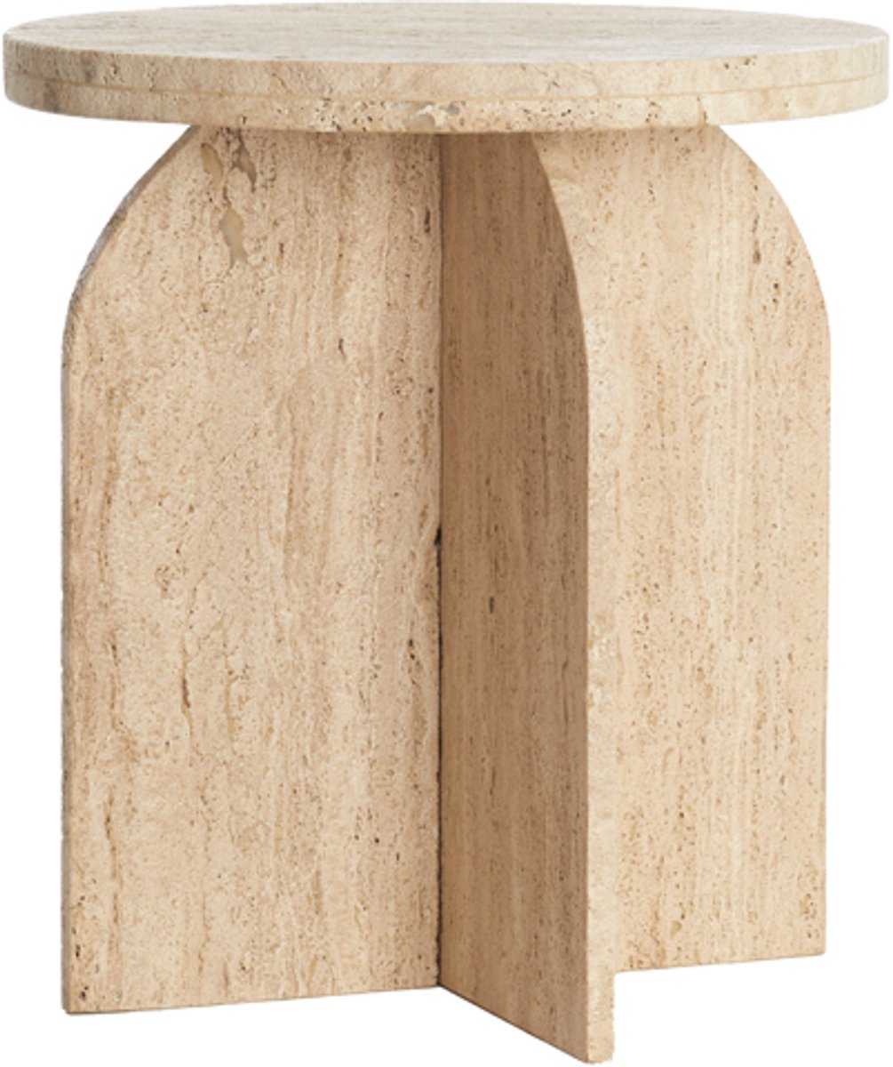 Light & Living Bijzettafel OTINIA - Ø41x48cm - Bruin