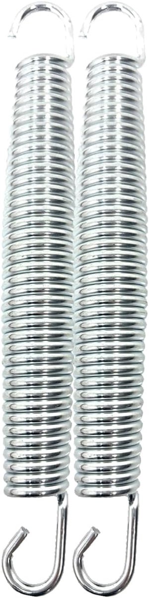 Trampoline veren 17,8 cm - verzinkt staal - roestbestendig - vervangingsonderdeel voor veilige sprongen - ShopVlot