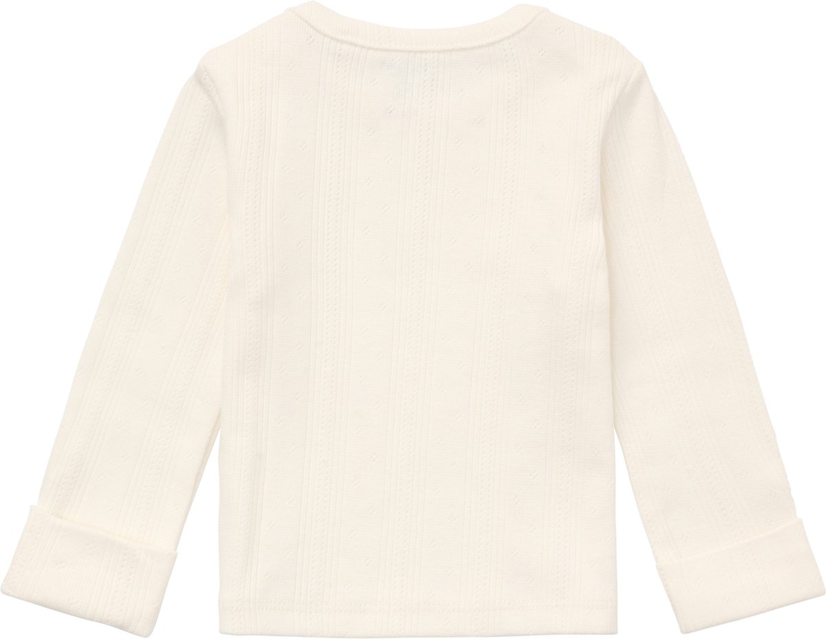 Noppies Shirt Lange Mouw - Maat 68 - Egret