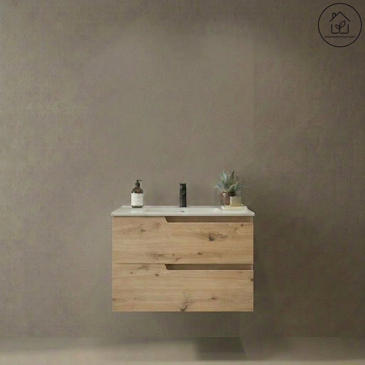 Sanitado Vima Luxe Wastafelkast 80cm Montana Ibon Wastafel
