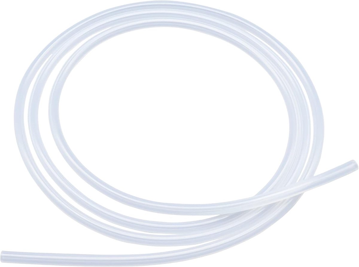 3 mm ID x 6 mm OD, 3 meter, voor levensmiddelen geschikte slangen, flexibele siliconenslang, helder, water lucht, slangen voor pompen
