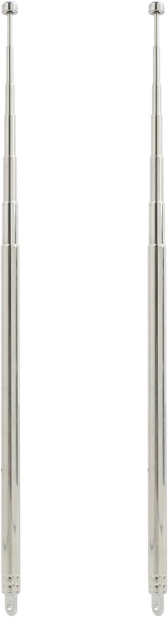 Portable radio antenne 74.5 cm - telescopische antenne - vervanging voor radio antennes - verbeterde FM ontvangst - Homevero