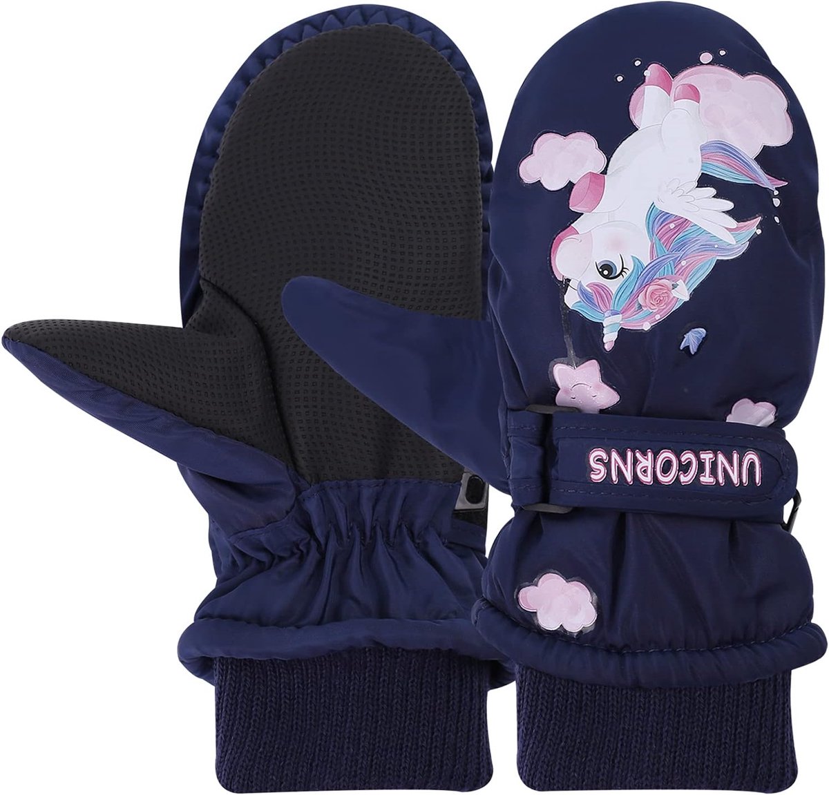 Dailygoods - Waterdichte skihandschoenen voor kinderen, winterwanten 2-10 jaar