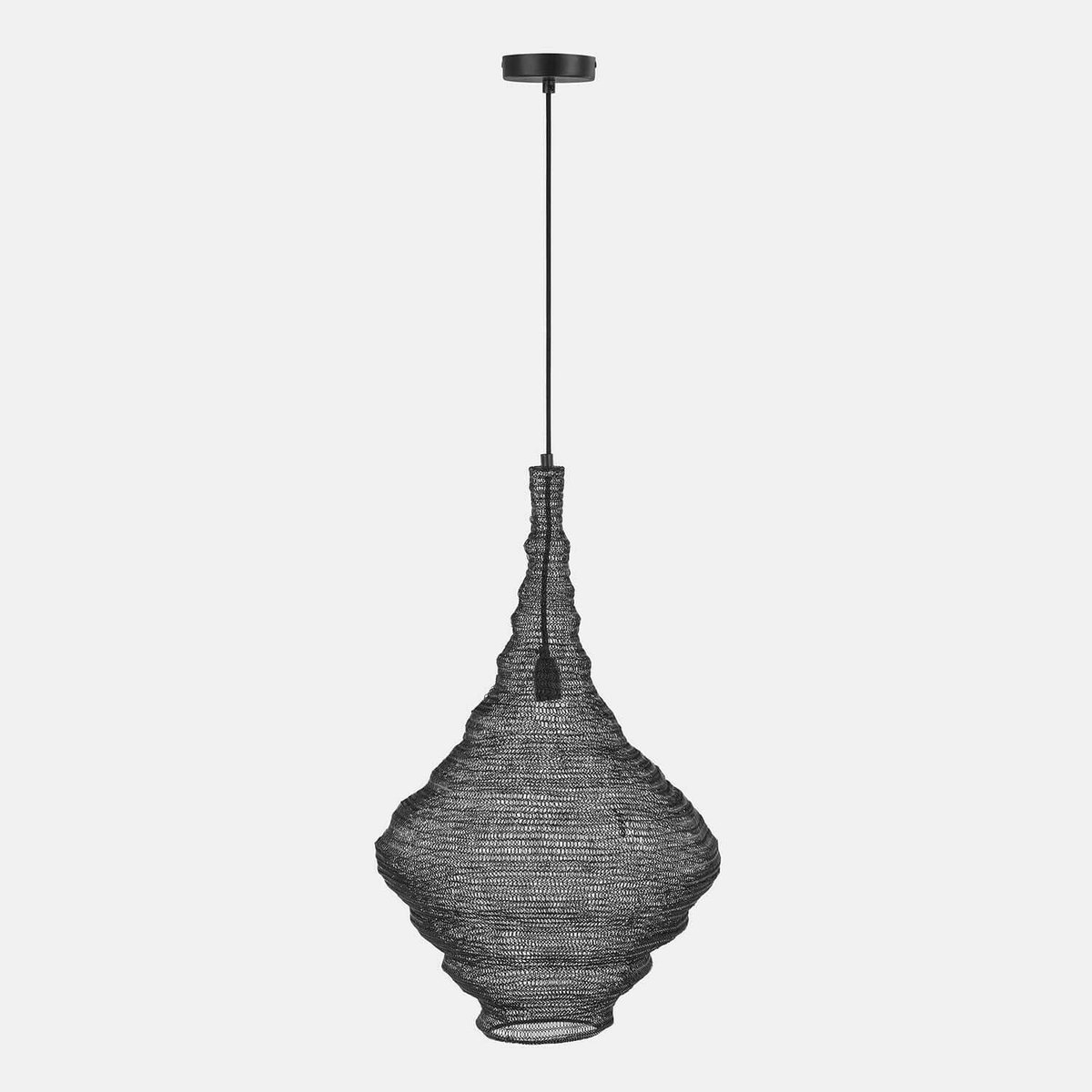 LOBERON Hanglamp Nalira zwart