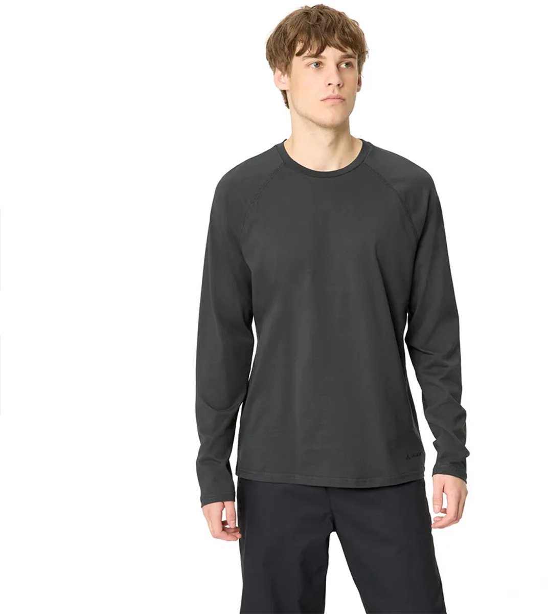 Vaude Cyclist T-shirt Met Lange Mouwen Man Zilver