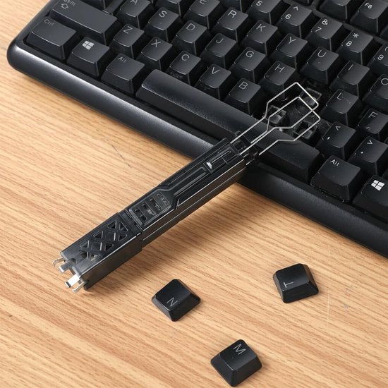 Keycap puller 2-in-1 - Translucent roestvrij staal - Ergonomisch ontwerp - Eenvoudig te verwijderen en vervangen - ShopVlot — afbeelding 4