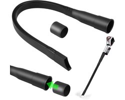 Flexibele Sleufzuiger met 65 cm Bereik, Universele Zuigmond voor Stofzuigers met 35/32 mm Aansluiting, Geschikt voor Diverse Merken zoals Miele, AEG, Siemens, Samsung en Philips
