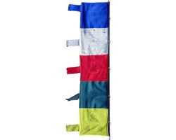 Buddhist prayer stand plain and fur prayer flags Tibetan flags wall wallpaper Buddha decoration - ShopVlot