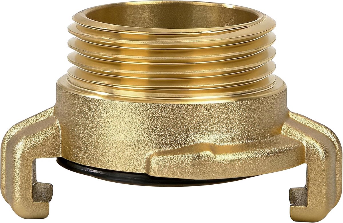 Sneladapter 1-1/2 inch - messing - klauwkoppeling - snel en veilig voor irrigatie - ShopVlot