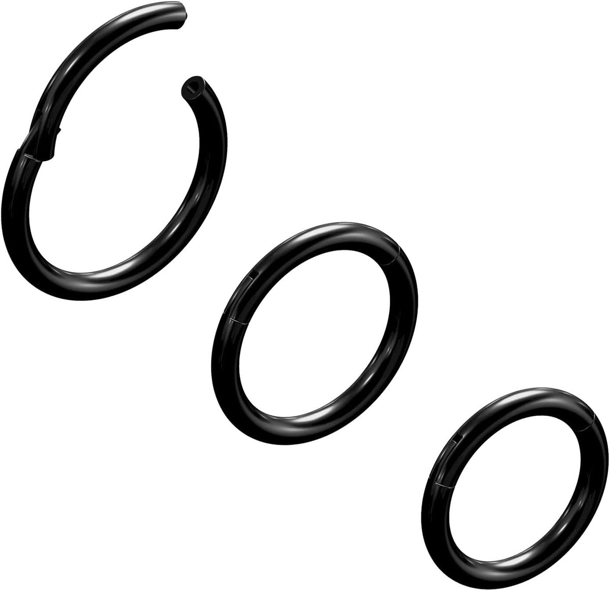 316L chirurgisch staal glitter microdermale piercing ankertopjes