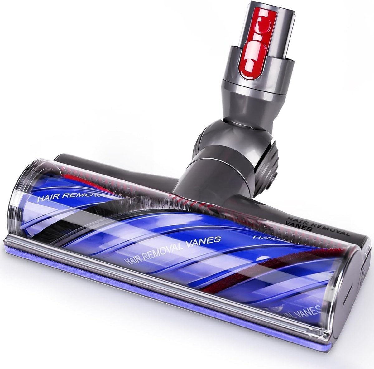 Borstel compatibel voor Dyson V7 V8 V10 V11 V15 stofzuigers, vervangend onderdeel met directe aandrijving, reiniger, hoofd, turbine, bodemsproeier (Upgrade Anti-Tangle)
