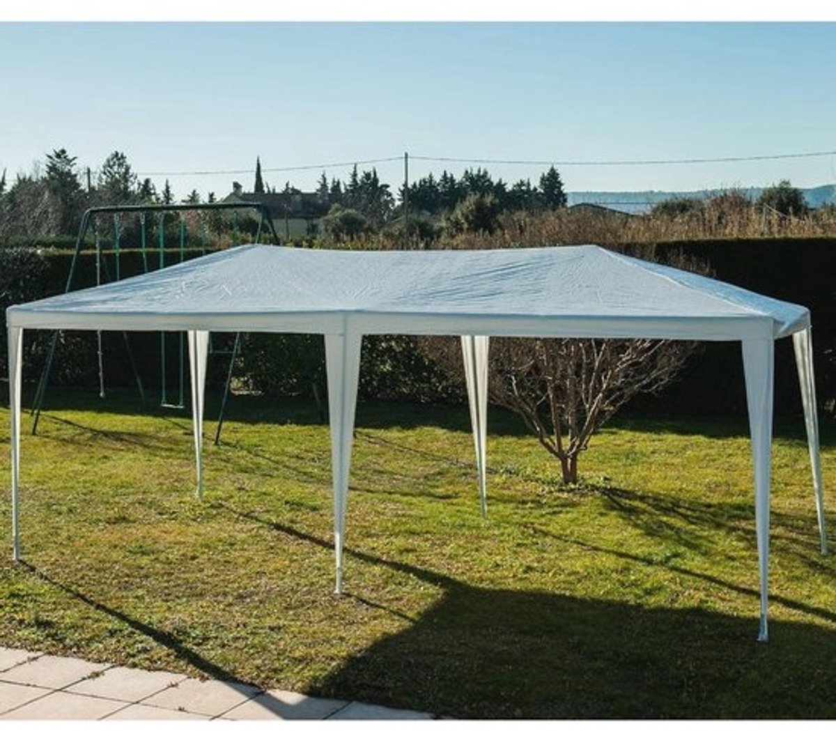 Partytent - 3 x 6 m - voor tuinfeesten en evenementen