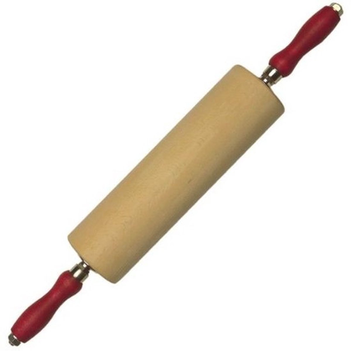 Professionele deegroller - Met kogellagers - Robuust beukenhout - Ø 8 cm - 30 cm werkbreedte voor professioneel bakken