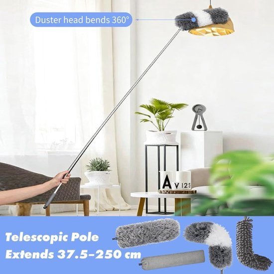 Telescopische plumeau - Uitschuifbare ragebol - Plafond — afbeelding 2