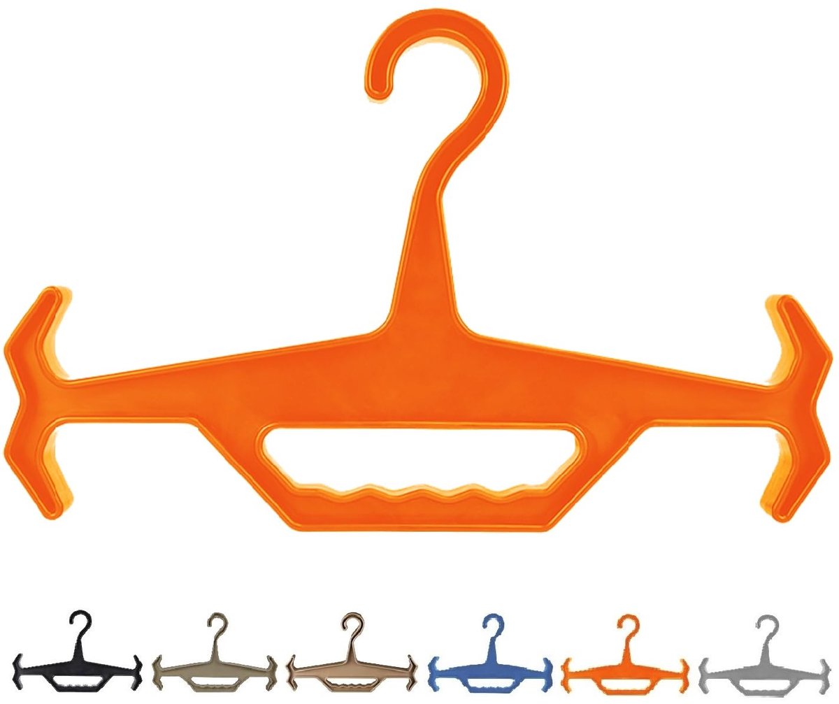 Kledinghanger multifunctioneel - oranje - tactisch ontwerp - ideaal voor buitengebruik - ShopVlot