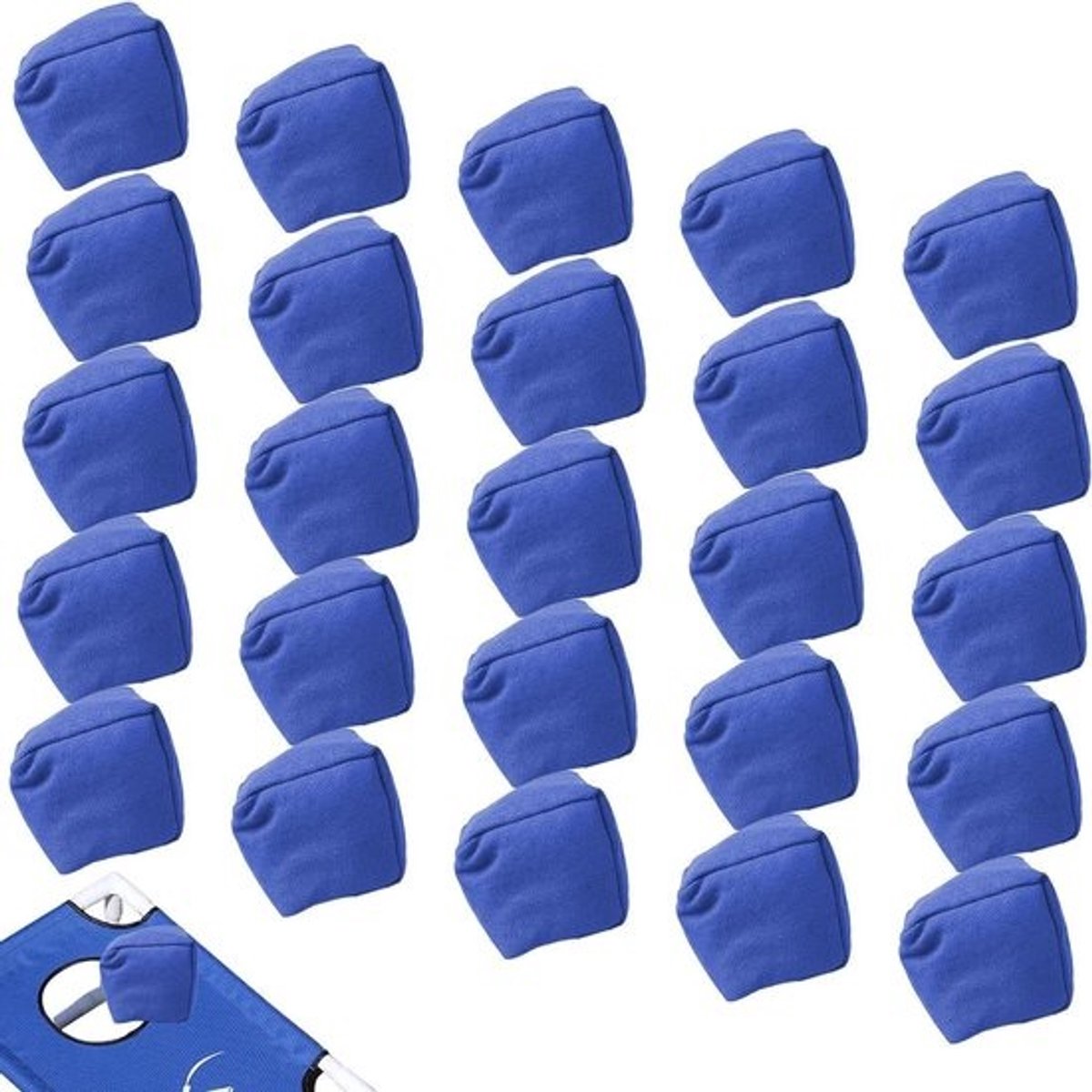 Zandzakken om te gooien - Set werpzakjes - Buitensportspel - Verbetert de coördinatie - 20 stuks - Multicolor