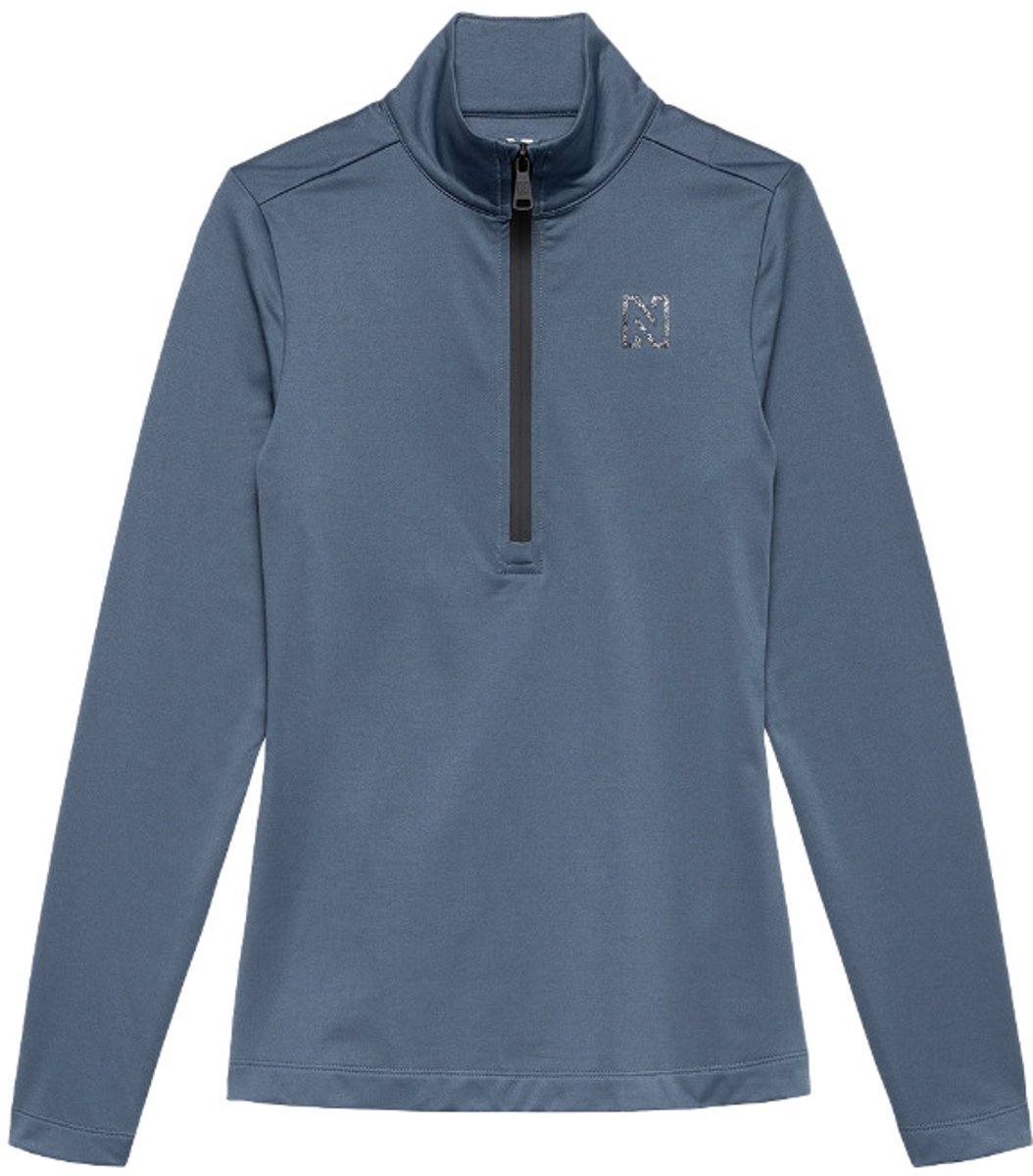 NIKKIE GUMEKO SKI PULLY Dusty Blauw