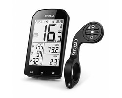 CYCPLUS M1 Draadloze Fietscomputer met Z1 Stuurhouder – GPS Kilometerteller Fiets – 25 Gegevensvelden – ANT+ & Bluetooth 5.0 – Waterdicht – 2.9 inch Display